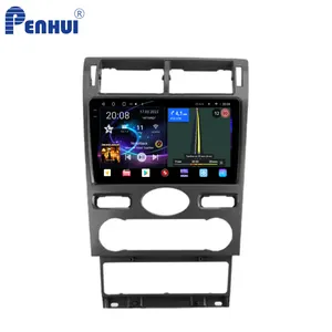 Penhui Android araç DVD oynatıcı oyuncu Ford Mondeo 3 2000 - 2007 için radyo GPS navigasyon ses Video CarPlay DSP multimedya 2