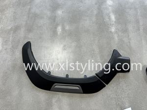 Xlstyling Car Exterior 4X4 ABS rueda arco guardabarros bengalas para Toyota <span class=keywords><strong>Hilux</strong></span> Rocco <span class=keywords><strong>2021</strong></span> <span class=keywords><strong>Fender</strong></span> Flare para <span class=keywords><strong>Hilux</strong></span> parachoques <span class=keywords><strong>2021</strong></span> - Product Image 4