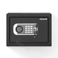 CEQSAFE Neuerscheinung Sicherheitsschrank mit Digitaler Codeanzeige Elektronischer Tresor für Zuhause zur Aufbewahrung von Geld