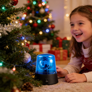 Mini Sfera Luminosa LED per Feste, Luce da Discoteca Portatile Rotante con Cambio Colore RGB, Lampada da Palcoscenico per Feste in Casa - Product Image 1