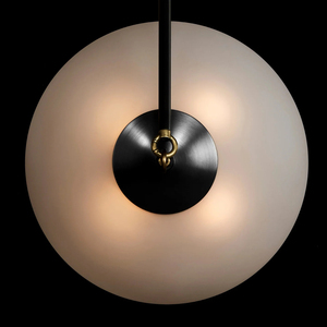 Американский креативный маленький стеклянный шар подвесные светильники столовая гостиная спальня прикроватные люстры оборудование освещение - Product Image 3