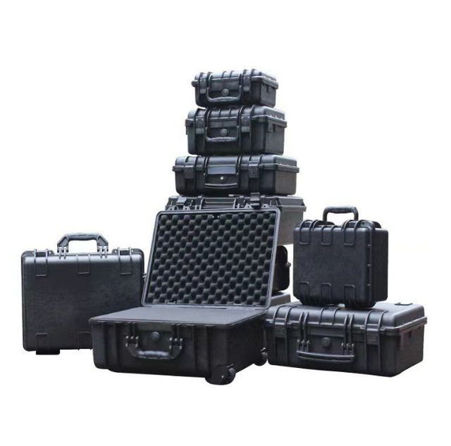 DF OEM ODM Wholesales Waterproof Shockproof Large Hard Plastic Protective Camera Equipment Case with Wheels with Pre-cut Foam