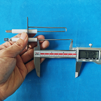 Électrode d'allumage universelle à 3 broches 7 mm 50 mm en céramique, remplacement de bougie d'allumage pour four commercial, brûleur à gaz, chaudière, pièces de rechange