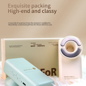 Skincare Device Anti Rugas Duplo Queixo Redutor Guasha Rosto Vácuo Sucção Cupping Massagem Terapia Microcorrente Facial Cupping - Product Image 6