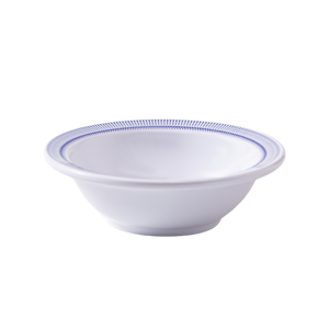 Bol rond en <span class=keywords><strong>mélamine</strong></span> Blue Rhyme Secret de 6 pouces avec rebord inversé, compatible lave-<span class=keywords><strong>vaisselle</strong></span>, <span class=keywords><strong>micro</strong></span>-ondes, résistant à la décoloration, <span class=keywords><strong>vaisselle</strong></span> écologique portable - Product Image 1