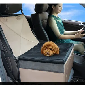 Автомобильная клетка для домашних животных, Клетка для собак для путешествий на открытом воздухе, Водонепроницаемый коврик, Сложенная сумка, Товары для животных