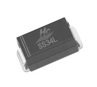 Diode redresseuse à barrière Schottky SS34 SMC DO-214AB CMS 40V 3A à faible perte de puissance, montage en surface, 2 broches, pour onduleur haute fréquence