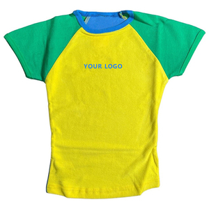 <span class=keywords><strong>Pas</strong></span> <span class=keywords><strong>cher</strong></span> Nouveau Vente en gros Y2k Vêtements personnalisé Graphique en vrac 100% coton Crop Top Teen <span class=keywords><strong>Femme</strong></span> <span class=keywords><strong>t</strong></span>-<span class=keywords><strong>shirt</strong></span> pour les filles - Product Image 2