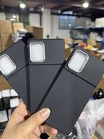 Coque de téléphone antichoc en cuir TPU souple pour Redmi Note 13 K60E 12C 11A Poco C55 M6 Pro C61 A3X nouvelle couverture arrière
