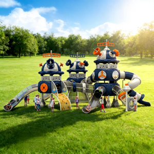 Aire de jeux extérieure commerciale pour l'<span class=keywords><strong>immobilier</strong></span>, équipement de jeu pour enfants personnalisé pour la communauté, usine chinoise - Product Image 6