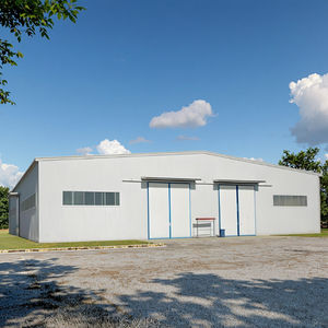 Snelle Montage Industriële Kwaliteit Draagbare Vliegtuig Hangar Magazijn Geprefabriceerde Hanger Dakpanelen Sandwich Stalen Gebouwen - Product Image 6