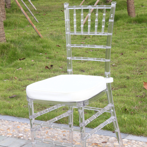 Moderne Sedie Chiavari in Cristallo Trasparente Acrilico per Sale <span class=keywords><strong>Matrimoni</strong></span> ed Eventi - Product Image 1