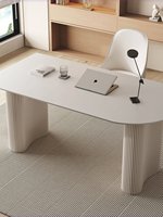 Table d'appoint pliable en métal style crème, blanc pur, pour ordinateur portable, design nordique moderne, idéale pour petit appartement, écologique