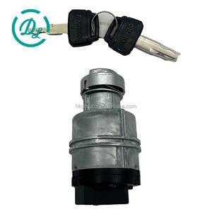 EexcavaStart Ignition Key Switch Replacement Mini Excavator YN50S00026F1 2 Keys Durable High Performance Part - Product Image 1