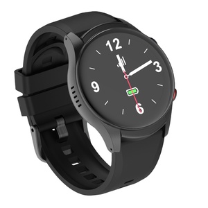 Montre connectée GPS avec écran tactile rond, carte SIM 4G, suivi de la forme physique, dispositif portable pour les soins aux personnes âgées, avec alerte de chute - Product Image 1