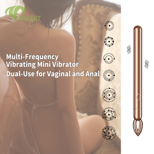 Vibratore <span class=keywords><strong>Anale</strong></span> in Acciaio da 1mm con Ricarica USB, Popolare Mini Massaggiatore Giapponese AV, Collana Vibrante per Donne - Product Image 2