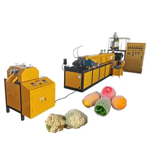 Nouvelle machine entièrement automatique de filet de manchon en mousse PE de conception Machine de filet de fruit en mousse