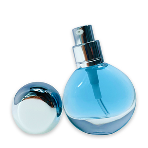 Confezione cosmetica di lusso flacone di vetro per fondotinta per lozione di siero vuoto trasparente a forma di sfera da 30 <span class=keywords><strong>ml</strong></span> con flacone di vetro a pompa contagocce da 30 <span class=keywords><strong>Ml</strong></span> - Product Image 6