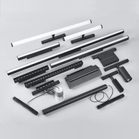 Système d'éclairage sur rail à aimant accordable ultra mince série 26 CCT DC48V Rails de surface TUYA Smart LED Éclairage magnétique