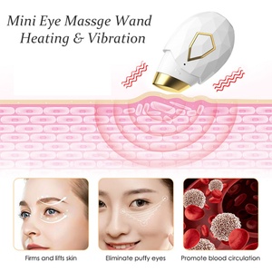 Mini masseur oculaire électrique portable à vibrations, masseur de beauté pour les yeux, appareil anti-rides - Product Image 4