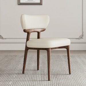 Chaise rembourrée en bois massif pour salle à manger, usage adulte - Product Image 2