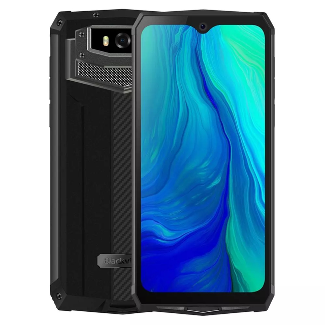 BLACKVIEW BV9100 Original Phone Unlocked 4+64G Dual Rugged Smartphone Largest Battery Biggest Waterdrop Screen IP68 Waterproof