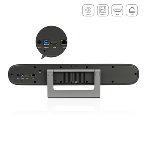 Barre de son de vidéoconférence Tenveo 4K PTZ avec objectif grand angle et suivi automatique AI multimode pour la réunion - Product Image 2