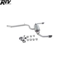 Silencieux d'échappement REV Catback pour Audi A3 2.0T Quattro 2014~2023, système d'échappement à valve électrique pour voiture, fabriqué en tuyau SUS304