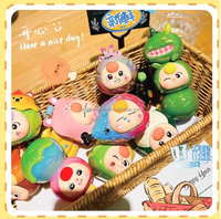 Authentique Spot Baby Three Greedy Cat Second-generation Blind Box Figurine Cute Figurine Ornament Trendy Play