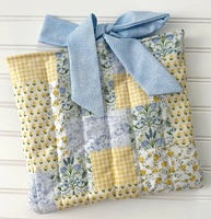 Pochette de livre faite à la main avec nœud Floral Books Protector Quilted Bible Sleeve Book Cover