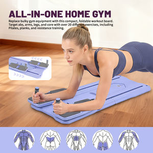 <span class=keywords><strong>Reformer</strong></span> de Pilates pliable en gros avec minuteur, planche de Pilates multifonctionnelle pour l'entraînement abdominal à domicile - Product Image 2