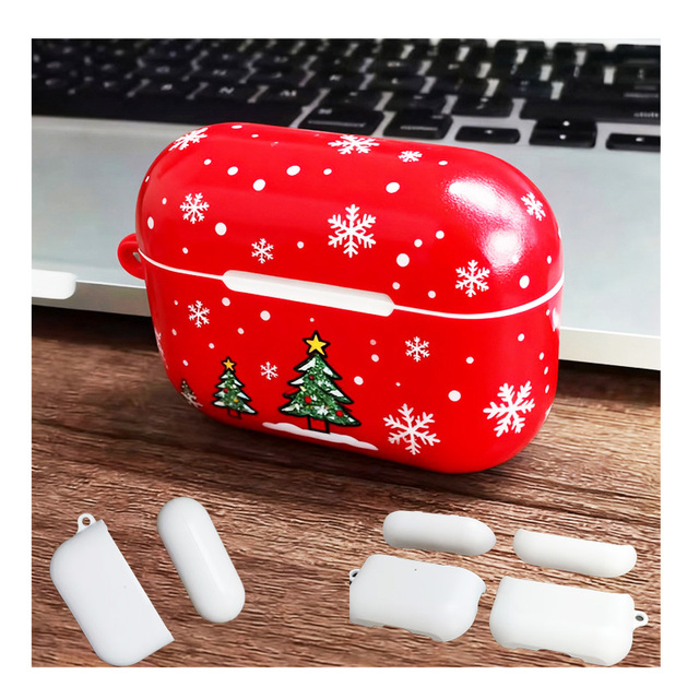 Wholesale Eco-Friendly Sublimation for Air Pods Pro 3 Case Diy Logo Custom 3D PC Blanks for Pro Earphone Protective Cover