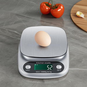 Hot bán <span class=keywords><strong>5kg</strong></span> Công suất thép không gỉ điện tử nhà bếp quy mô <span class=keywords><strong>5kg</strong></span> 1g bộ phận kỹ thuật số có trọng lượng pin Powered 10kg tối đa - Product Image 3