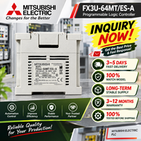 Contrôleur logique programmable Mitsubishi FX3U-64MT/ES-A PLC 64 points 32DI 32DO Sortie transistor AC 100-240V Japon