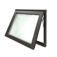 Frosted Glass Bathroom Aluminum Awning Window Designs