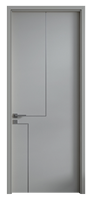 Desain Pintu Interior Nordik ODIN, Isolasi Suara Polimer, Pembukaan Manual, Cocok untuk Kamar Tidur, Ruang Tamu, Apartemen, Hotel, Vila