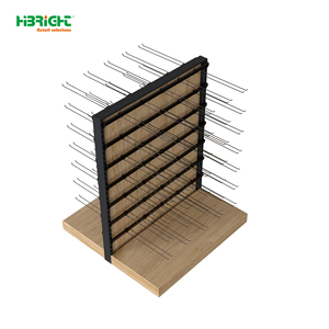 Estanterías de Góndola Highbright con Acabado de Madera y Estructura Metálica para Tiendas de Conveniencia, Supermercados y Comercios Minoristas - Product Image 3