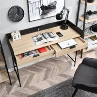 2023 simple étude jeu ordinateur table bureau avec tiroir acier bois simple moderne bureau d'ordinateur