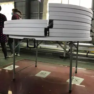 Table ronde en plastique Offre Spéciale Table d'extérieur pliante
