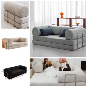 Canapé Modulaire <span class=keywords><strong>de</strong></span> Salon Moderne et <span class=keywords><strong>de</strong></span> Luxe, en Tissu Comprimé, Pliable et <span class=keywords><strong>de</strong></span> Gros - Product Image 4