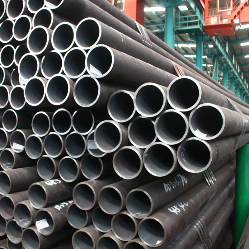 Hot Sell Large schedule 40 ASTM A53 Gr. B high strength carbon seamless steel pipe iron tube for oil and gas pipeline