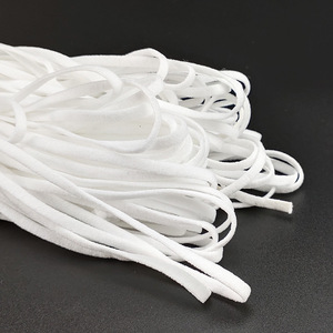 Günstige elastische Schnur Seil mit Kunststoffs pitzen ROHS-konforme Logo Schuhe Kordel zug Tasche und Schnürsenkel Zubehör Beschichtete Kleidungs stücke Verwendung - Product Image 1