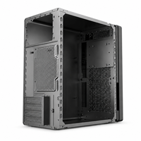 Boîtier PC ATX électronique en tôle sur mesure TZR, fabrication de châssis, tour d'ordinateur noir mat, coque métallique, service OEM