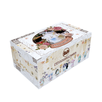 Boîte Mystère Peluche Mignonne et Moelleuse – 6 Styles – Figurine de Personnage Kawaii avec Nœud en Dentelle – Jouet de Collection – Cadeau pour Filles