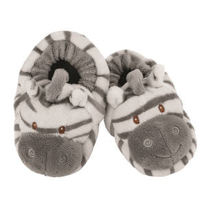 Ensemble de cadeaux pour bébé au design animal zèbre personnalisé avec jouet en peluche et couverture pour bébé, chaussures à hochet, jouets souples - Product Image 5