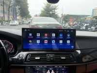 Lecteur DVD de voiture 15,8 pouces, autoradio Android, écran tactile, navigation GPS, CarPlay pour BMW Série 5 F10/F11 2010-2017