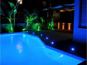 Wall Mounted RGBW 316L Stainless Steel Underwater Lights 24W LED Swimming Pool Piscine Light Lampe