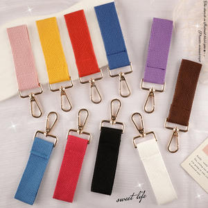 Gantungan Kunci Kanvas Gaya Korea INS, Kartu Bagasi Berbagai Warna, Dekorasi Tas Travel, Pita Hias, untuk Mini Patch - Product Image 5