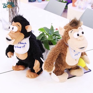 Cadeaux d'anniversaire pour enfants, singe pas cher, jouet électrique en peluche pour enfants, jouet en peluche éducatif, jouet électronique pour enfant - Product Image 6