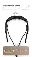 Lunettes de sport intelligentes pour la course en extérieur, polarisées, anti-UV, Bluetooth 5.4, commande tactile, double chargement magnétique, port confortable